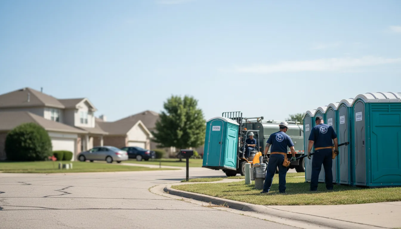 Porta Potty Rental in Woodstock, IL near me
